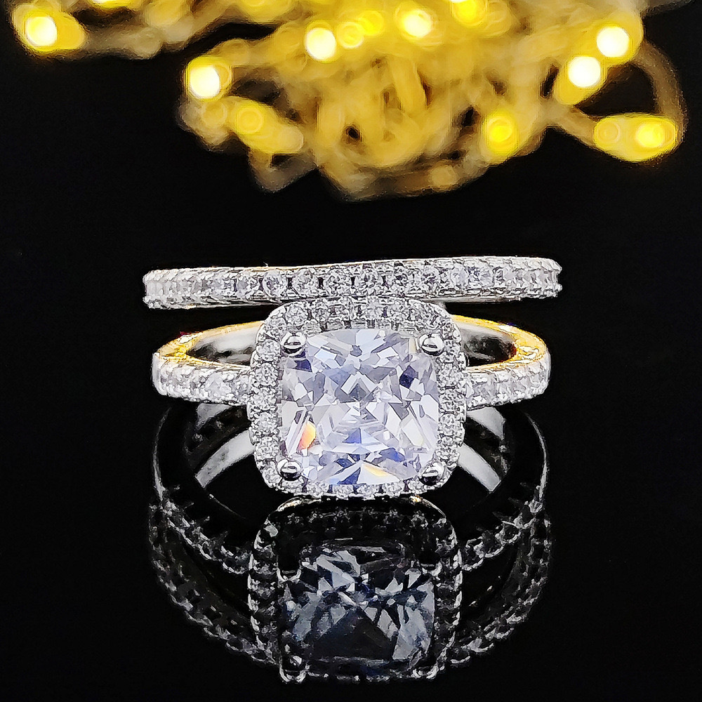 Couple Rings 925 Sterling Silver Adjustable Open fashion Rings Engagement Pair Rings Rings for Men Rings for Women Wedding Promise Engagement Anniversary Ring