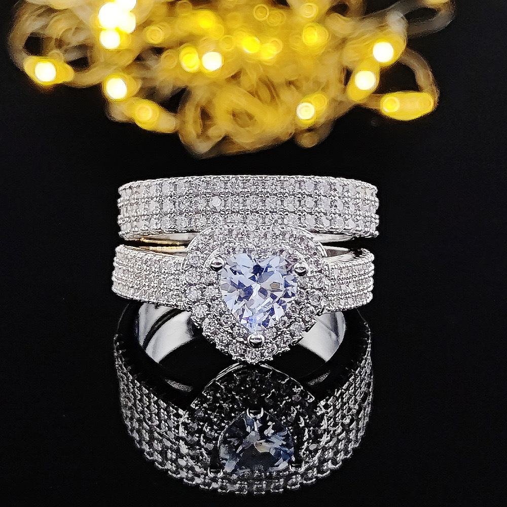 Couple Rings 925 Sterling Silver Adjustable Open fashion Rings Engagement Pair Rings Rings for Men Rings for Women Wedding Promise Engagement Anniversary Ring