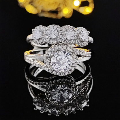  Couple Rings 925 Sterling Silver Adjustable Open fashion Rings Engagement Pair Rings Rings for Men Rings for Women Wedding Promise Engagement Anniversary Ring