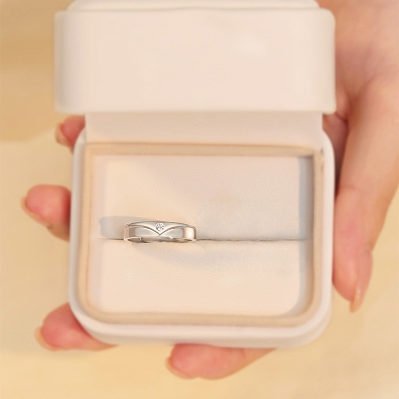 Wedding Ring Sets for Him and Her AAAAA Cz Promise Rings for Couples Women Mens Band Pear Shape 1 carat