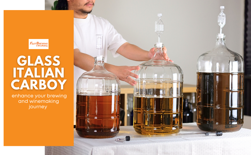 Glass Italian Carboy