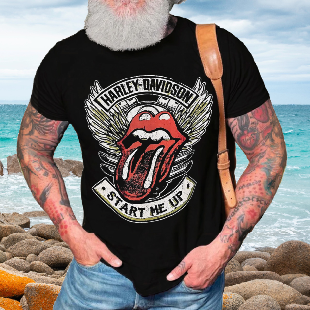 Luxe Exclusive Design Embroidery&Print T-Shirt