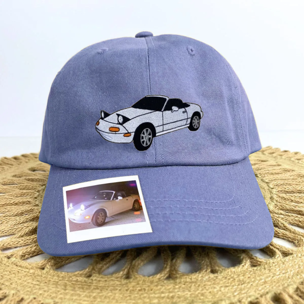 Custom Prints/Embroidery Car Hat – Personalized Unique Car Guy Gifts leisure vacation  Cap Hat
