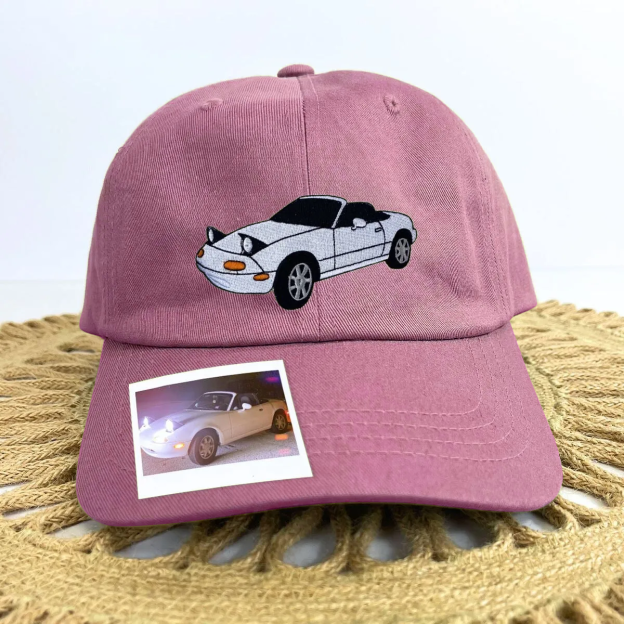 Custom Prints/Embroidery Car Hat – Personalized Unique Car Guy Gifts leisure vacation  Cap Hat