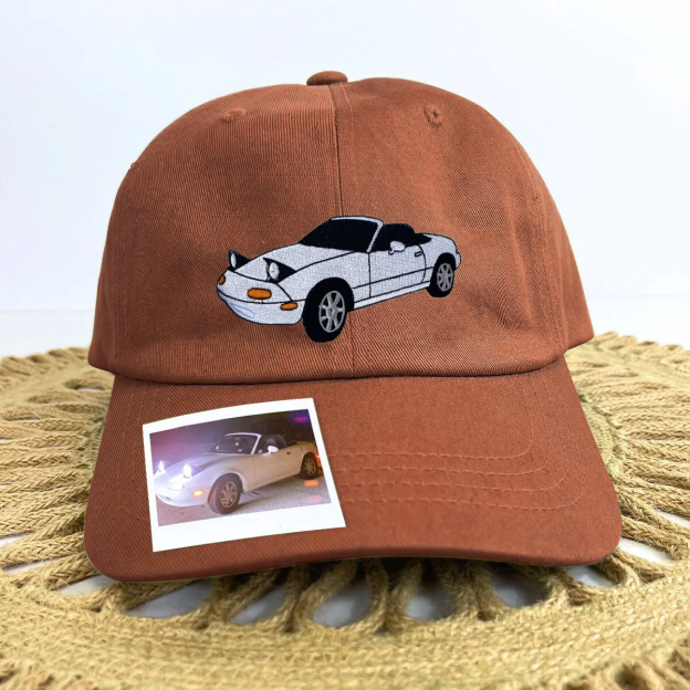 Custom Prints/Embroidery Car Hat – Personalized Unique Car Guy Gifts leisure vacation  Cap Hat