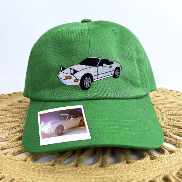 Custom Prints/Embroidery Car Hat – Personalized Unique Car Guy Gifts leisure vacation  Cap Hat