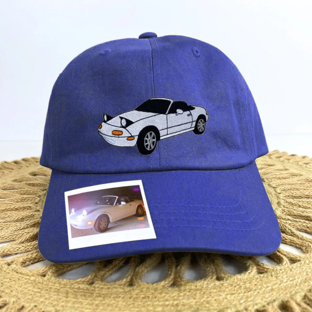 Custom Prints/Embroidery Car Hat – Personalized Unique Car Guy Gifts leisure vacation  Cap Hat