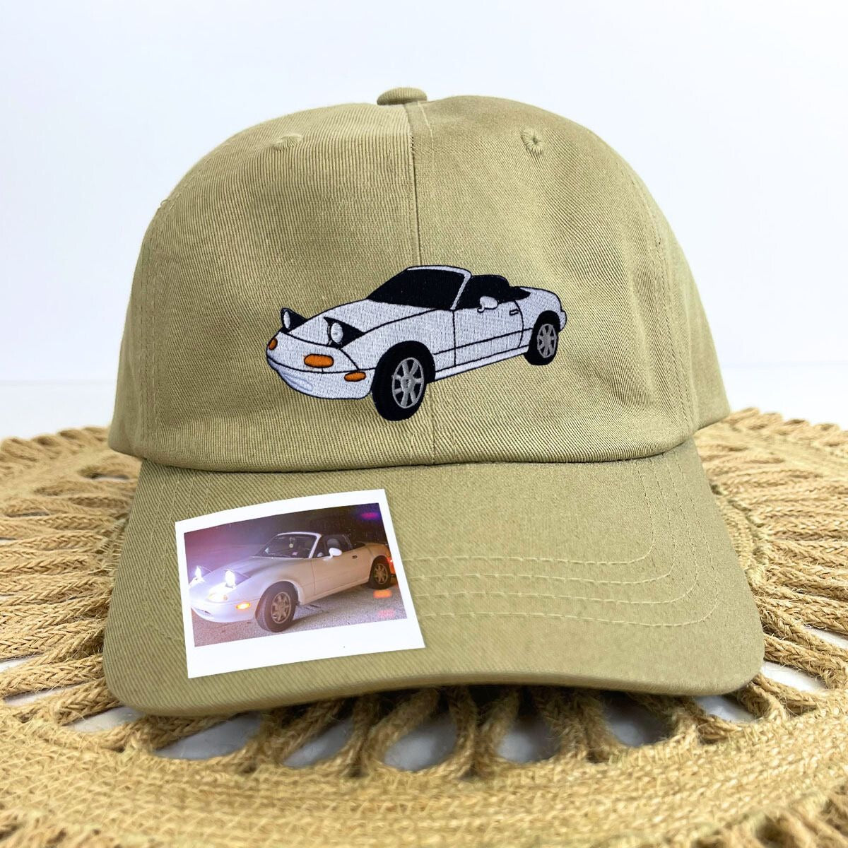 Custom Prints/Embroidery Car Hat – Personalized Unique Car Guy Gifts leisure vacation  Cap Hat