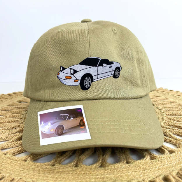 Custom Prints/Embroidery Car Hat – Personalized Unique Car Guy Gifts leisure vacation  Cap Hat