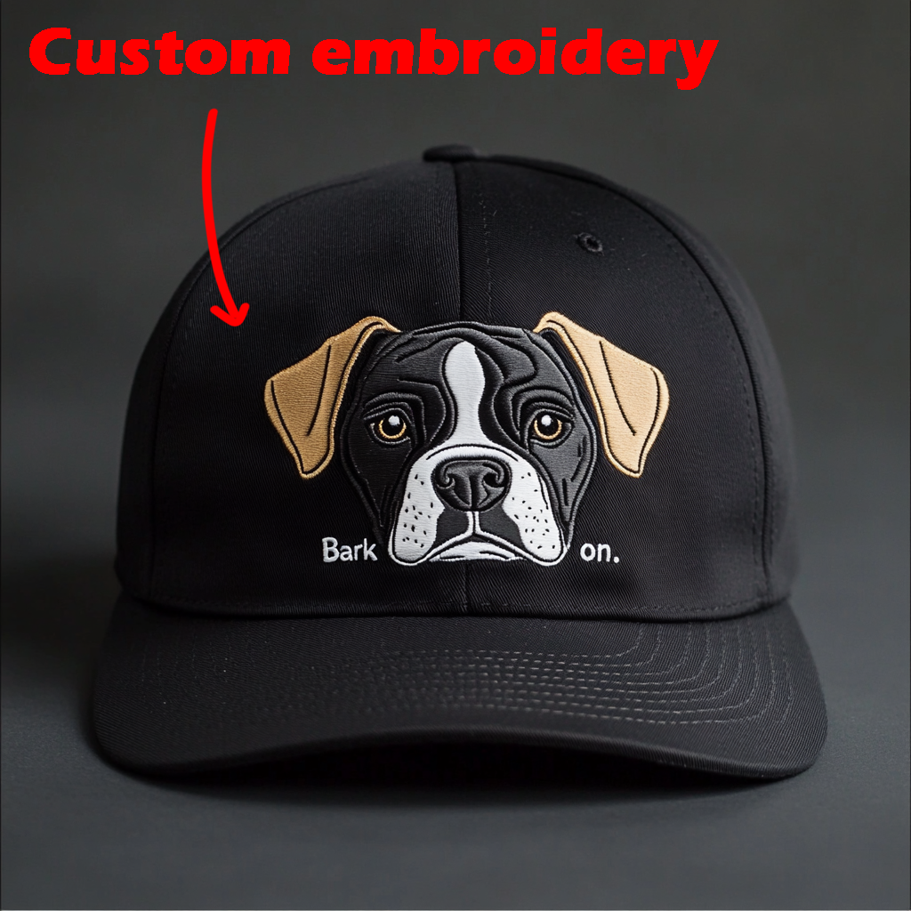 Custom Prints/Embroidery with Your Photos Custom Dog Photo– Personalized Gifts Baseball Cap