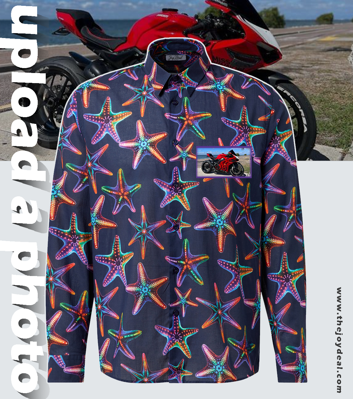 Custom Prints/Embroidery Of Vehicles/Characters, Unique Personalized Customization, Pure Cotton Customized Shirts