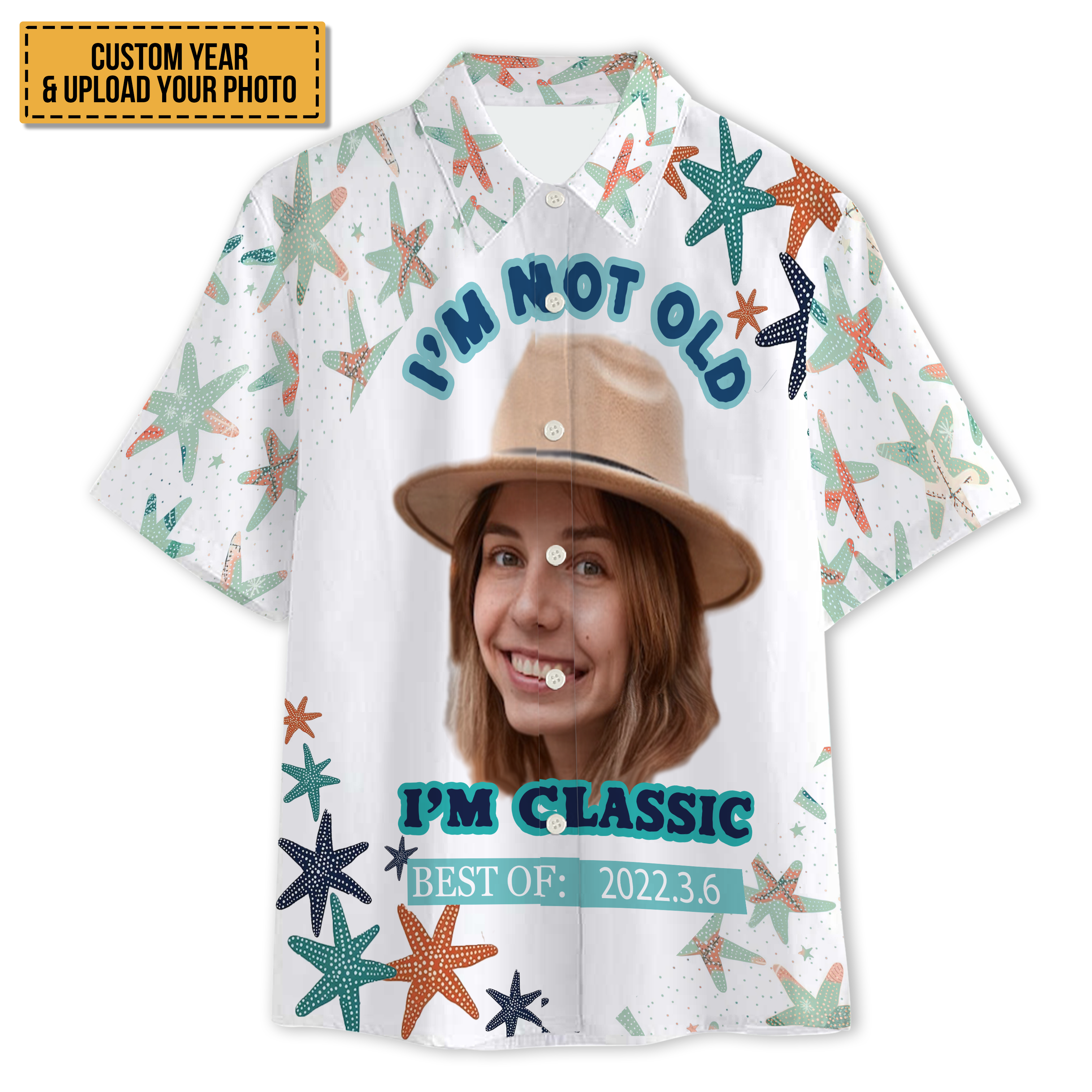 Customized Gift - Personalized Customized Hawaiian shirt