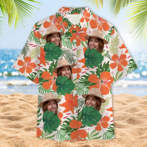 Customized Gift - Personalized Customized Hawaiian shirt