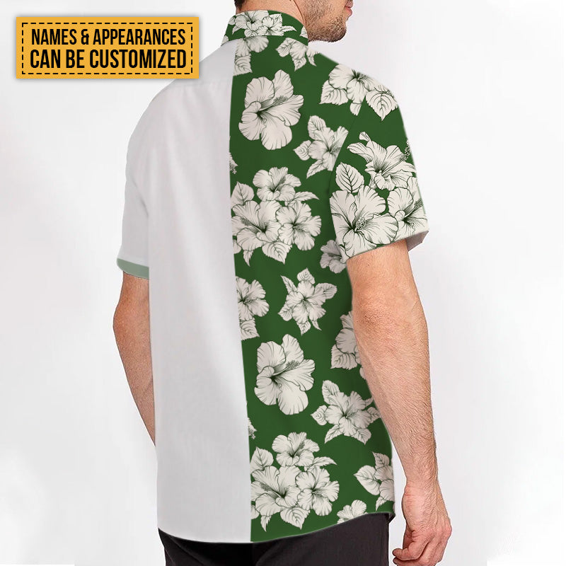 Customized Gift - Personalized Customized Hawaiian shirt