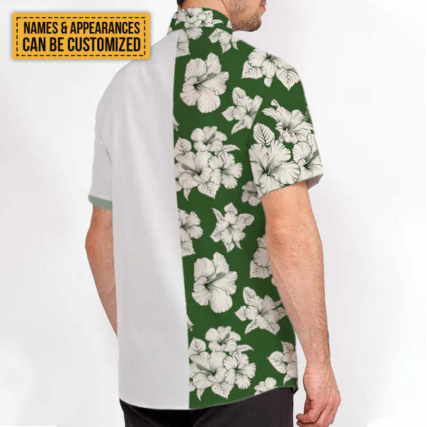 Customized Gift - Personalized Customized Hawaiian shirt