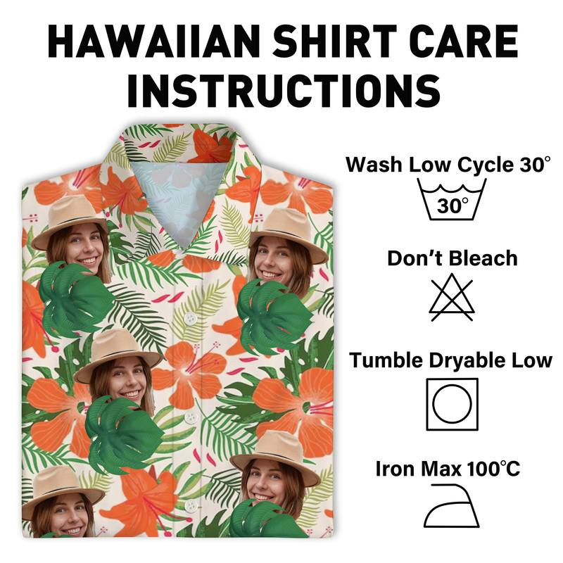 Customized Gift - Personalized Customized Hawaiian shirt
