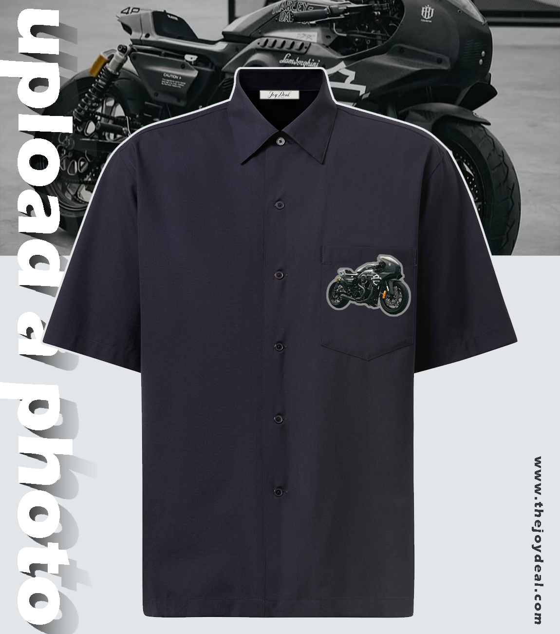 Custom Prints/Embroidery Of Vehicles, Unique Personalized Customization, Pure Cotton Customized Shirts
