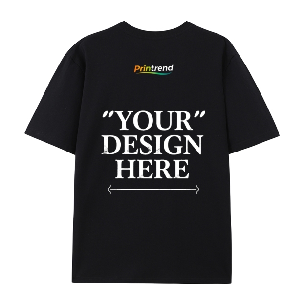 Custom Print for Your Unique Style  13 Colors 220GSM Premium Cotton T-Shirt - Comfortable, Durable & Versatile Casual Wear