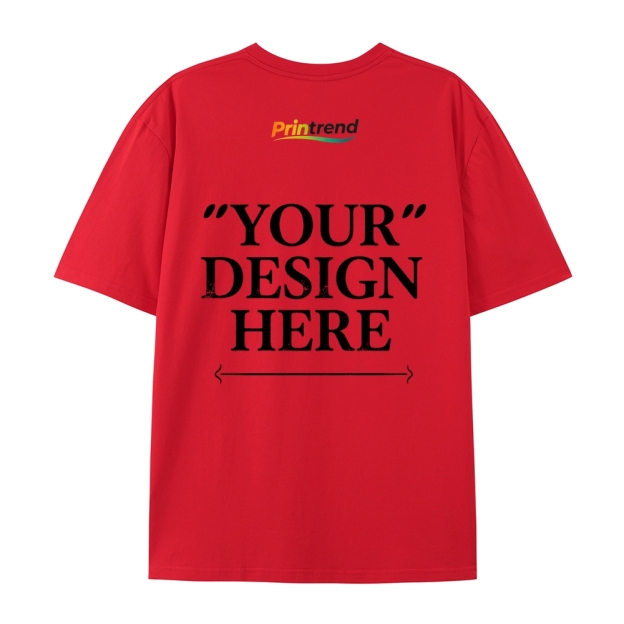 Custom Print for Your Unique Style  13 Colors 220GSM Premium Cotton T-Shirt - Comfortable, Durable & Versatile Casual Wear