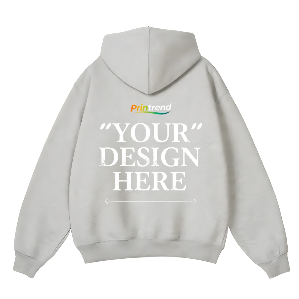 Custom Print for Your Unique Style 5 Colors 450gsm Pure Color Hoodie