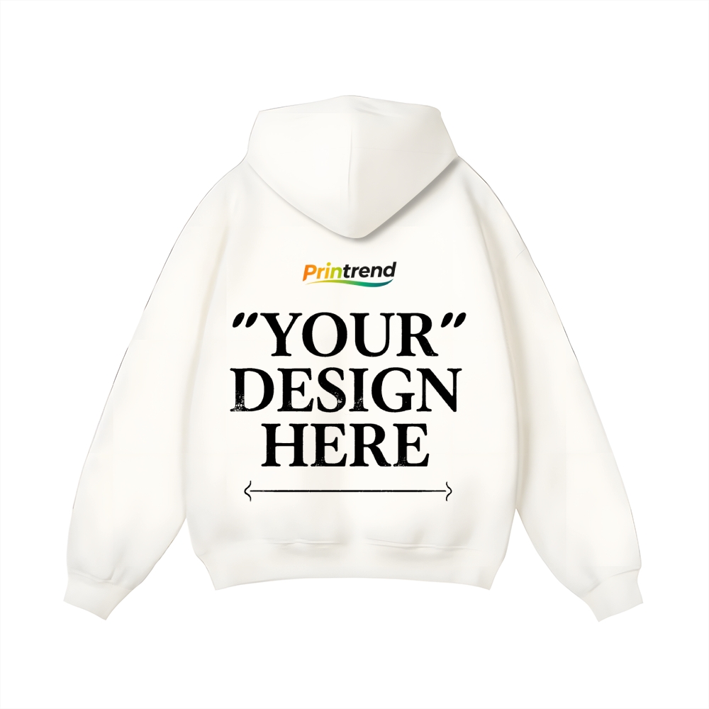 Custom Print for Your Unique Style 5 Colors 450gsm Pure Color Hoodie