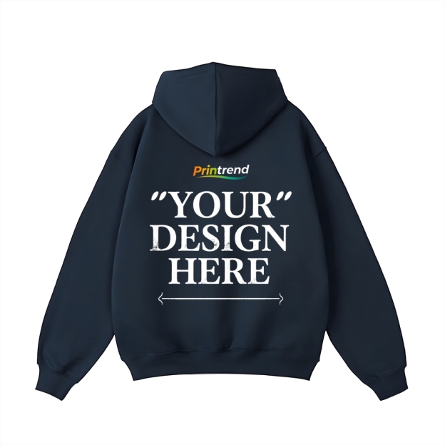 Custom Print for Your Unique Style 5 Colors 450gsm Pure Color Hoodie
