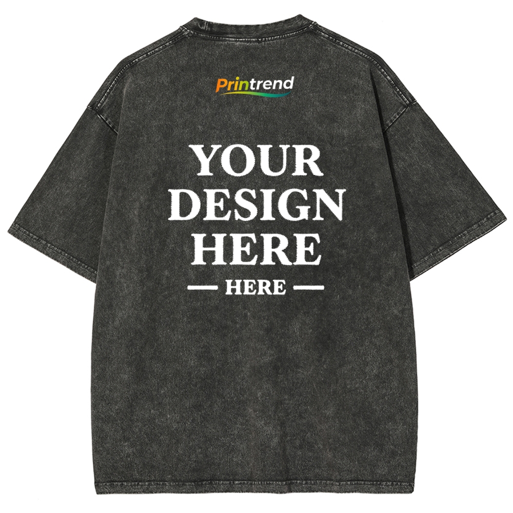Custom Embroidery 15 Colors 250GSM Washed T-Shirts - Quality & Customization​ 15 Colors 250GSM Washed T Shirts