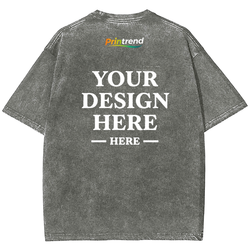 Custom Embroidery 15 Colors 250GSM Washed T-Shirts - Quality & Customization​ 15 Colors 250GSM Washed T Shirts