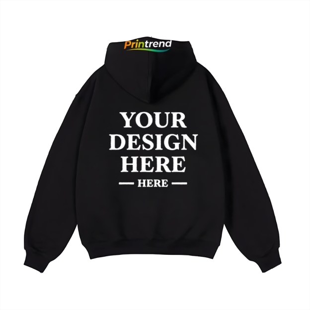 Custom Embroidery 5 Colors 450gsm Pure Color Hoodie