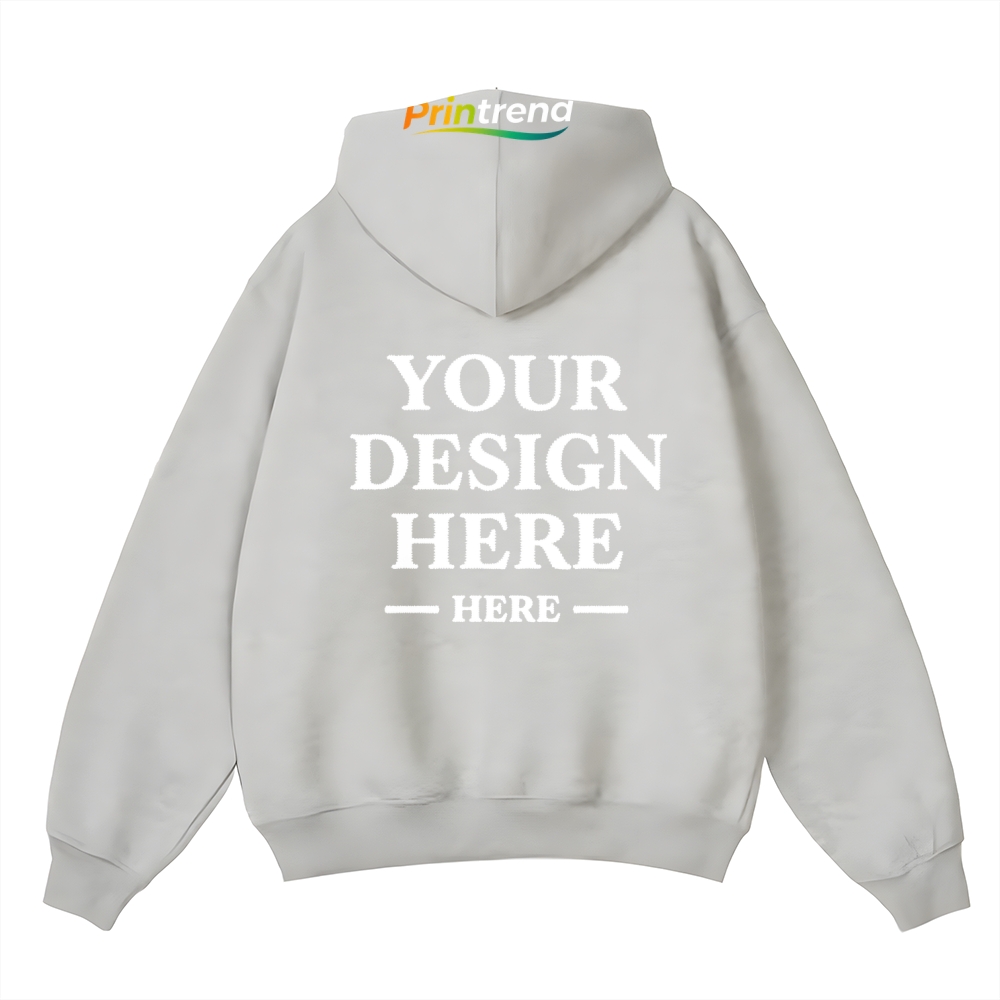 Custom Embroidery 5 Colors 450gsm Pure Color Hoodie