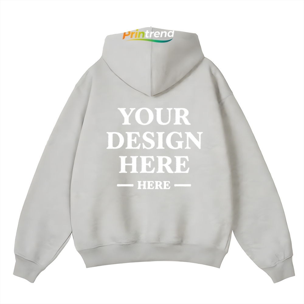 Custom Embroidery 5 Colors 450gsm Pure Color Hoodie