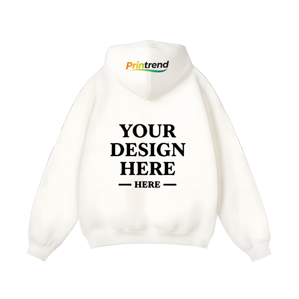 Custom Embroidery 5 Colors 450gsm Pure Color Hoodie