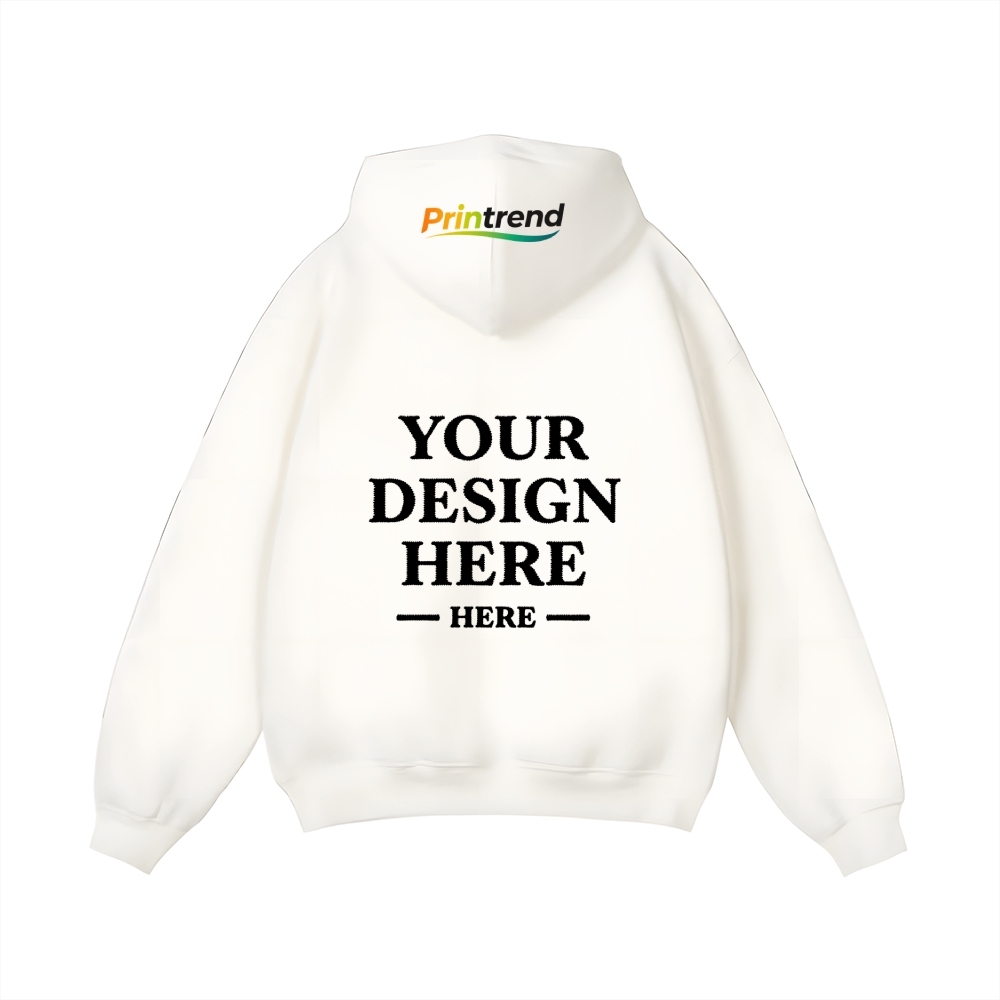 Custom Embroidery 5 Colors 450gsm Pure Color Hoodie