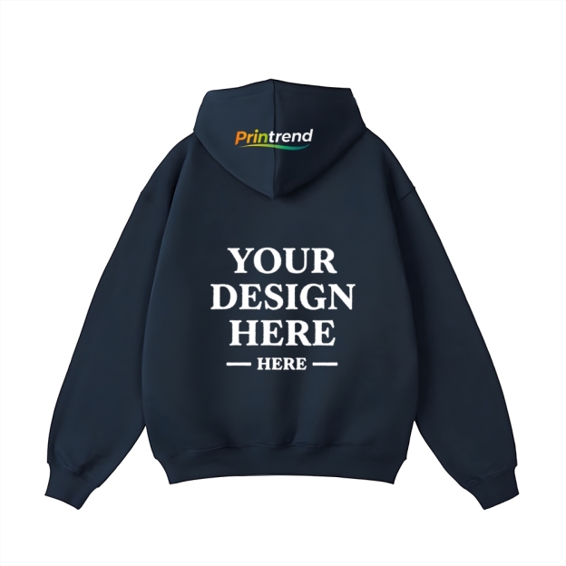 Custom Embroidery 5 Colors 450gsm Pure Color Hoodie