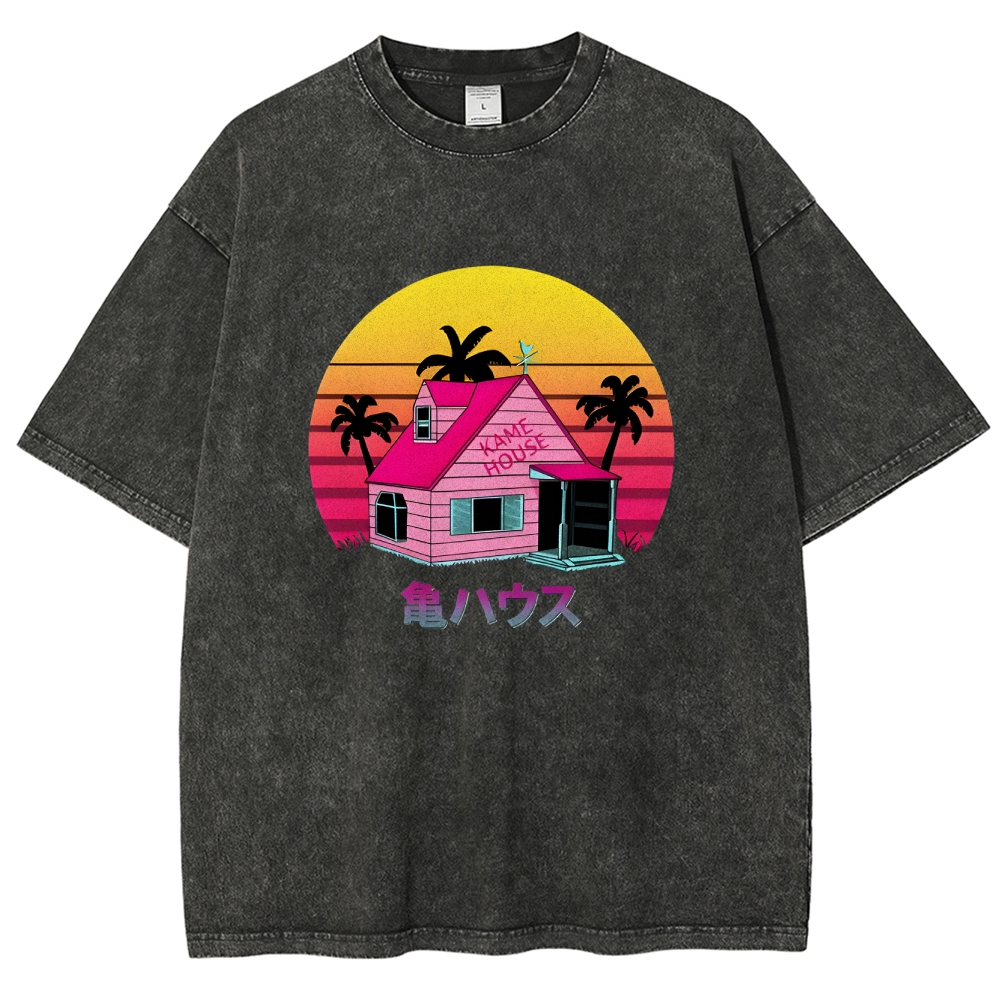 Vintage Oversized T-Shirt Dragon Ball Super Kame House