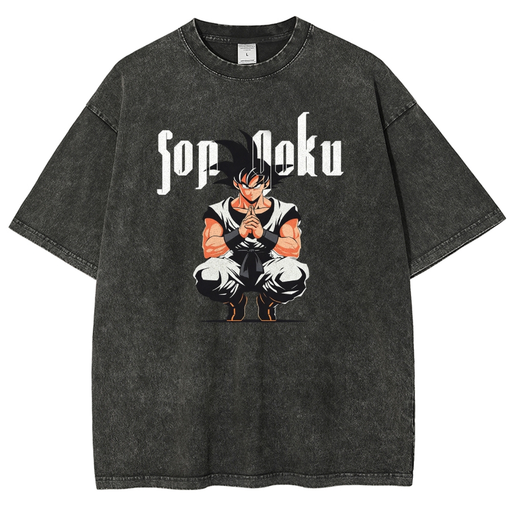 Vintage Oversized T-Shirt Dragon Ball Super