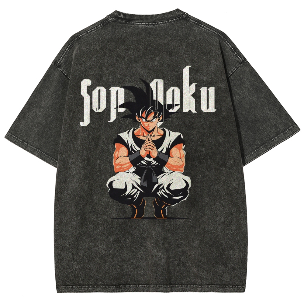 Vintage Oversized T-Shirt Dragon Ball Super