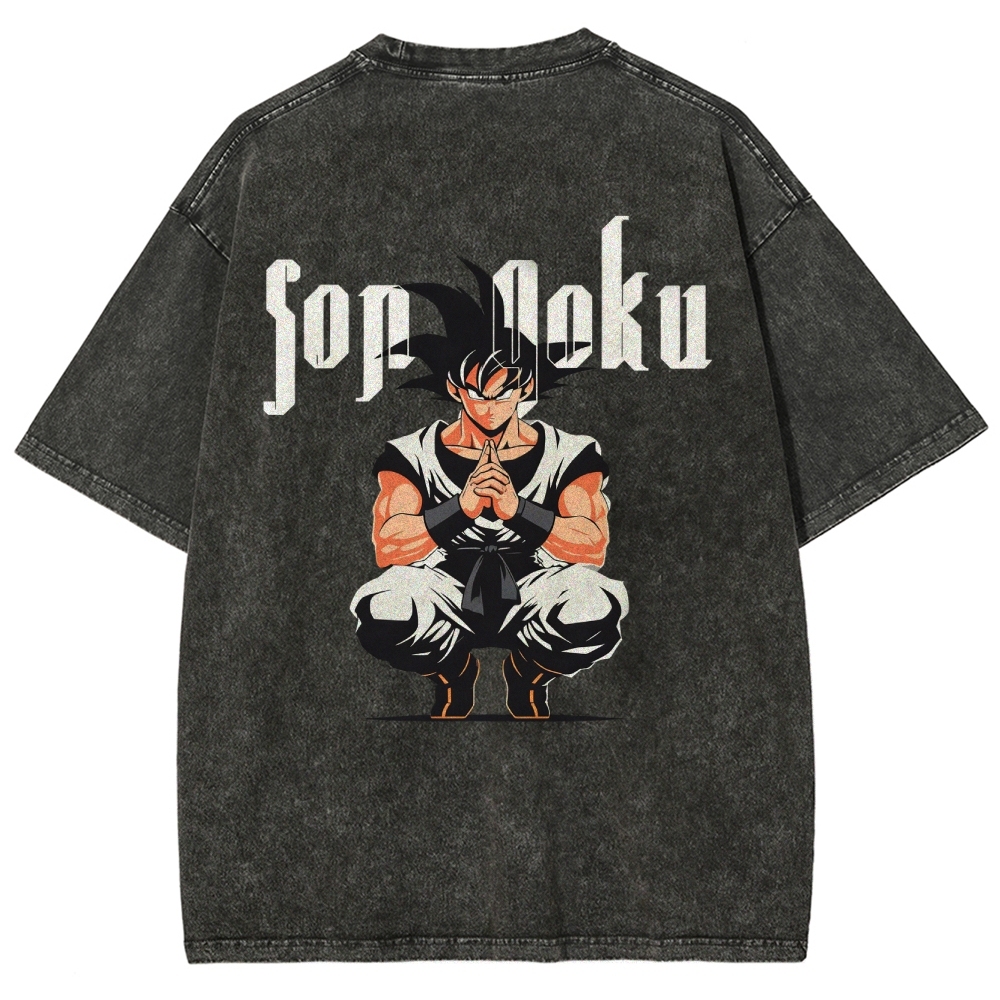 Vintage Oversized T-Shirt Dragon Ball Super