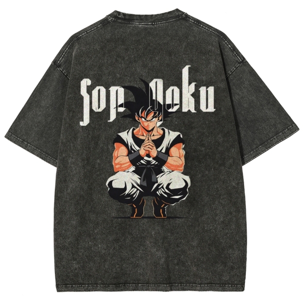 Vintage Oversized T-Shirt Dragon Ball Super