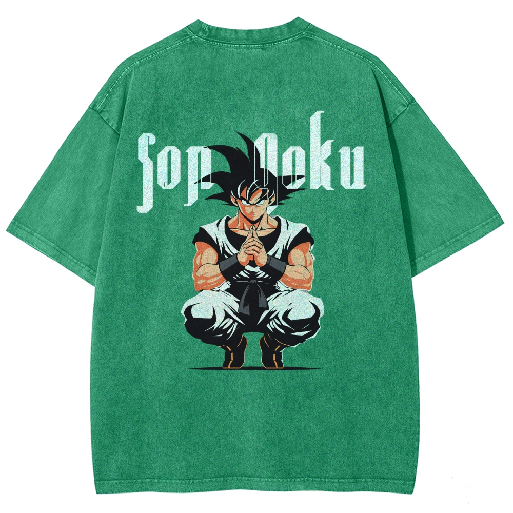 Vintage Oversized T-Shirt Dragon Ball Super