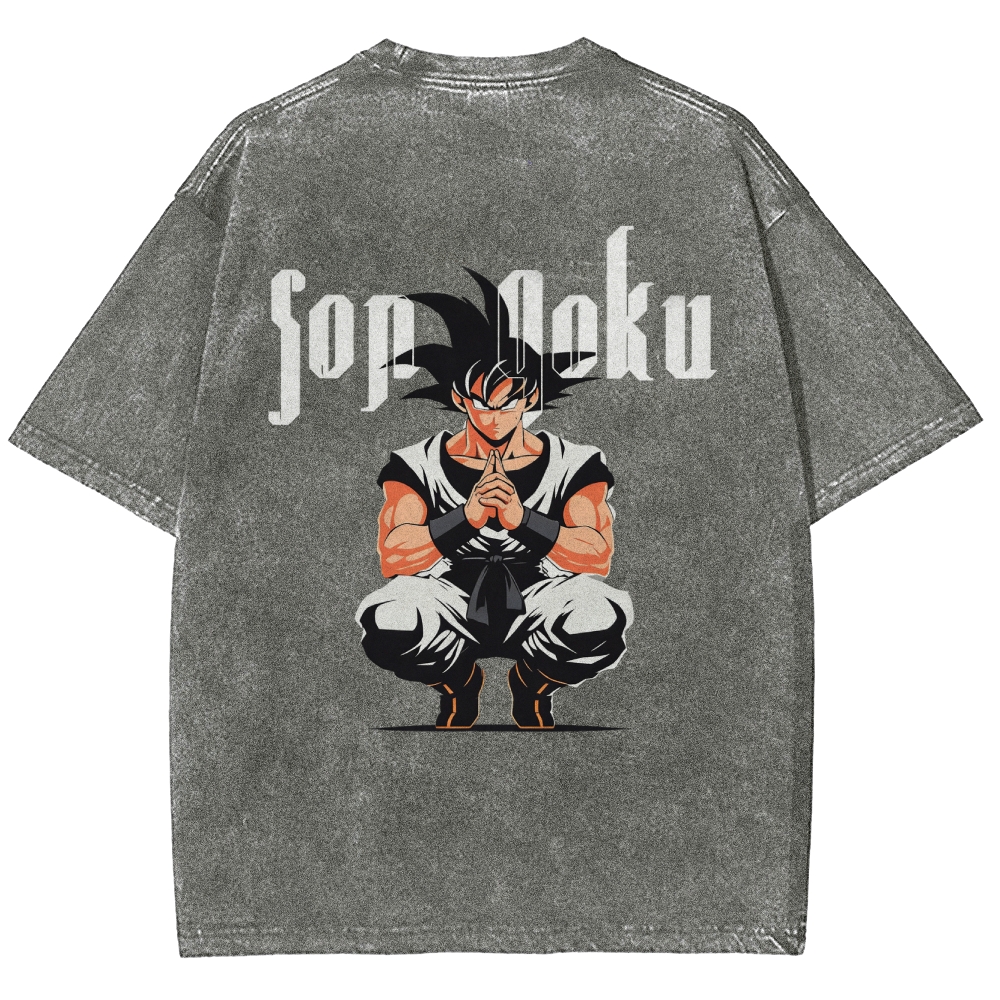 Vintage Oversized T-Shirt Dragon Ball Super