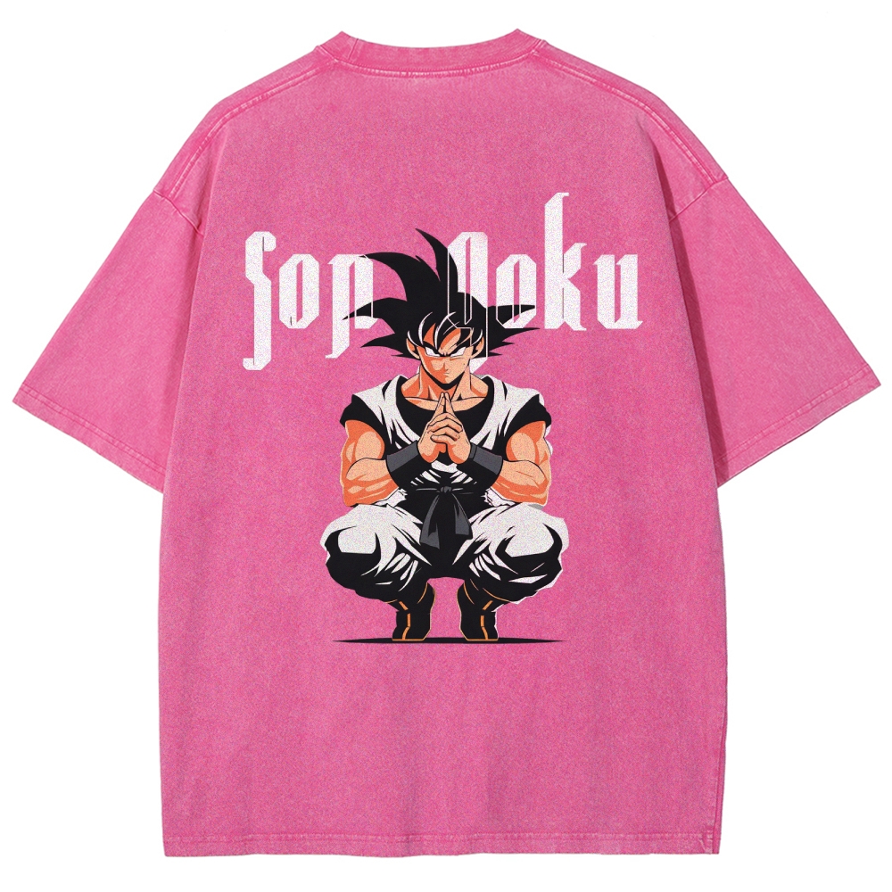 Vintage Oversized T-Shirt Dragon Ball Super