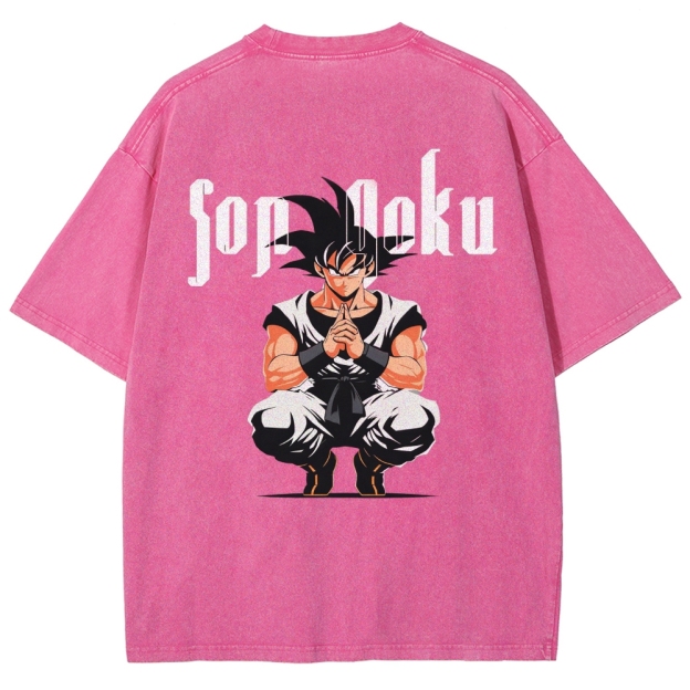 Vintage Oversized T-Shirt Dragon Ball Super