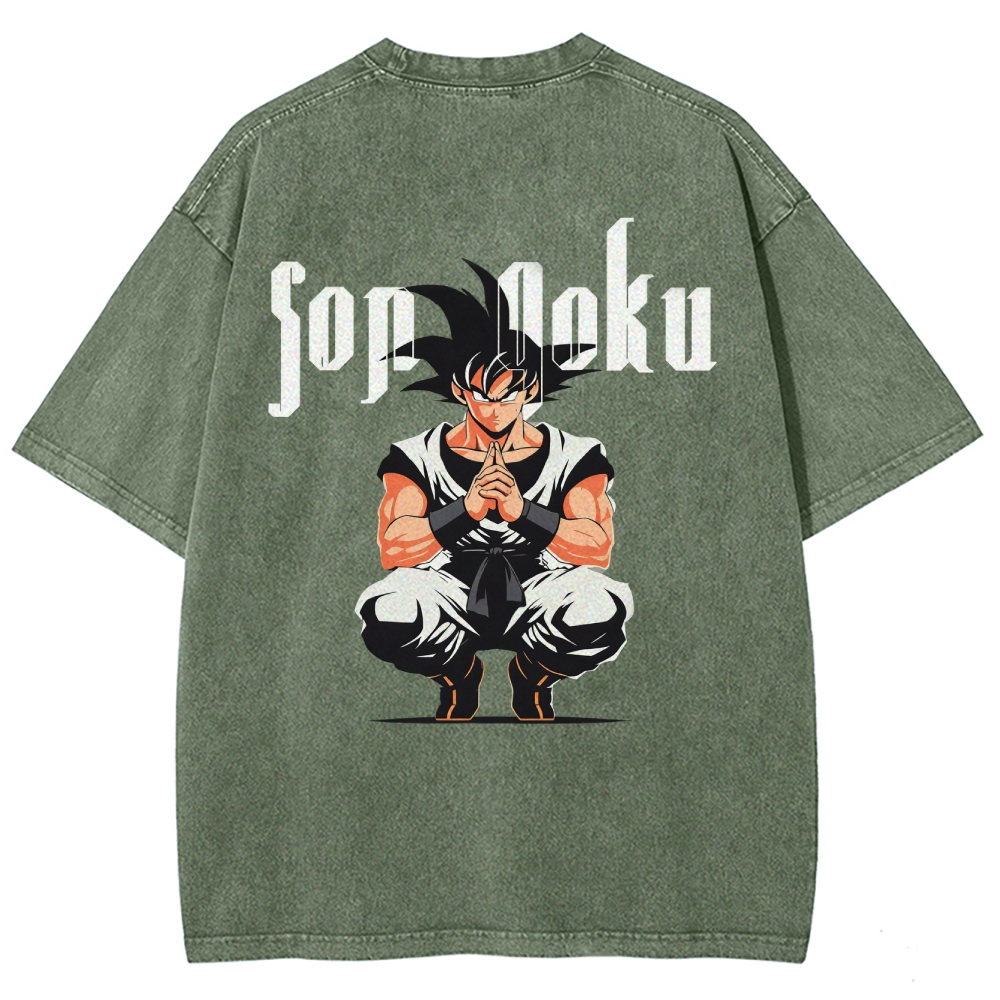 Vintage Oversized T-Shirt Dragon Ball Super