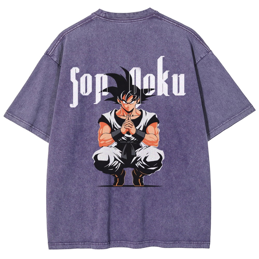 Vintage Oversized T-Shirt Dragon Ball Super
