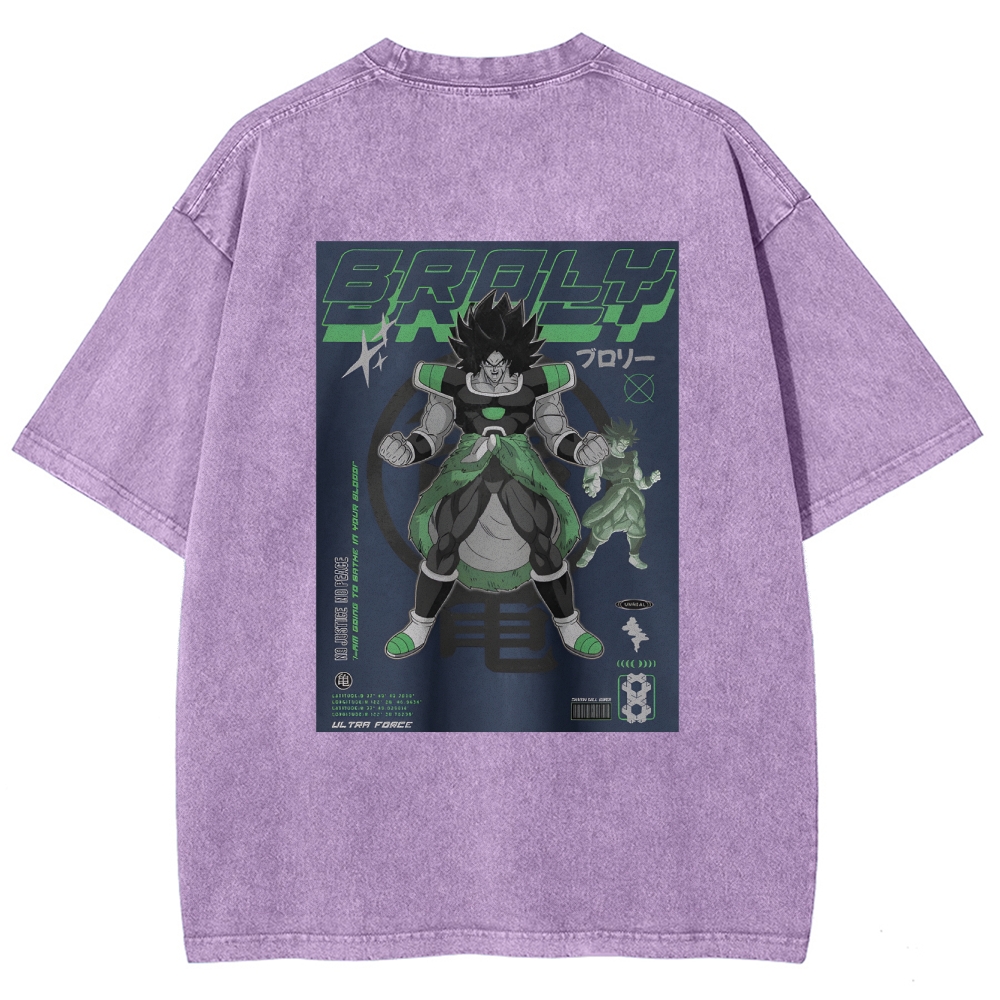 Vintage Oversized T-Shirt Dragon Ball Super Broly