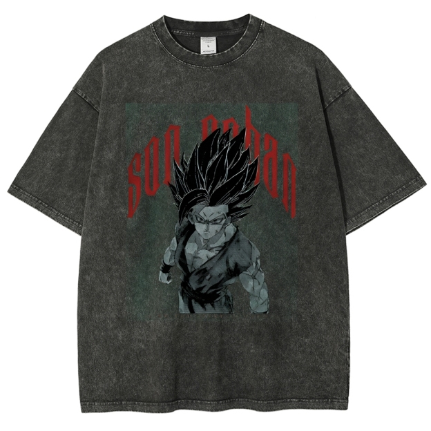 Vintage Oversized T-Shirt Dragon Ball Super Son Gohan