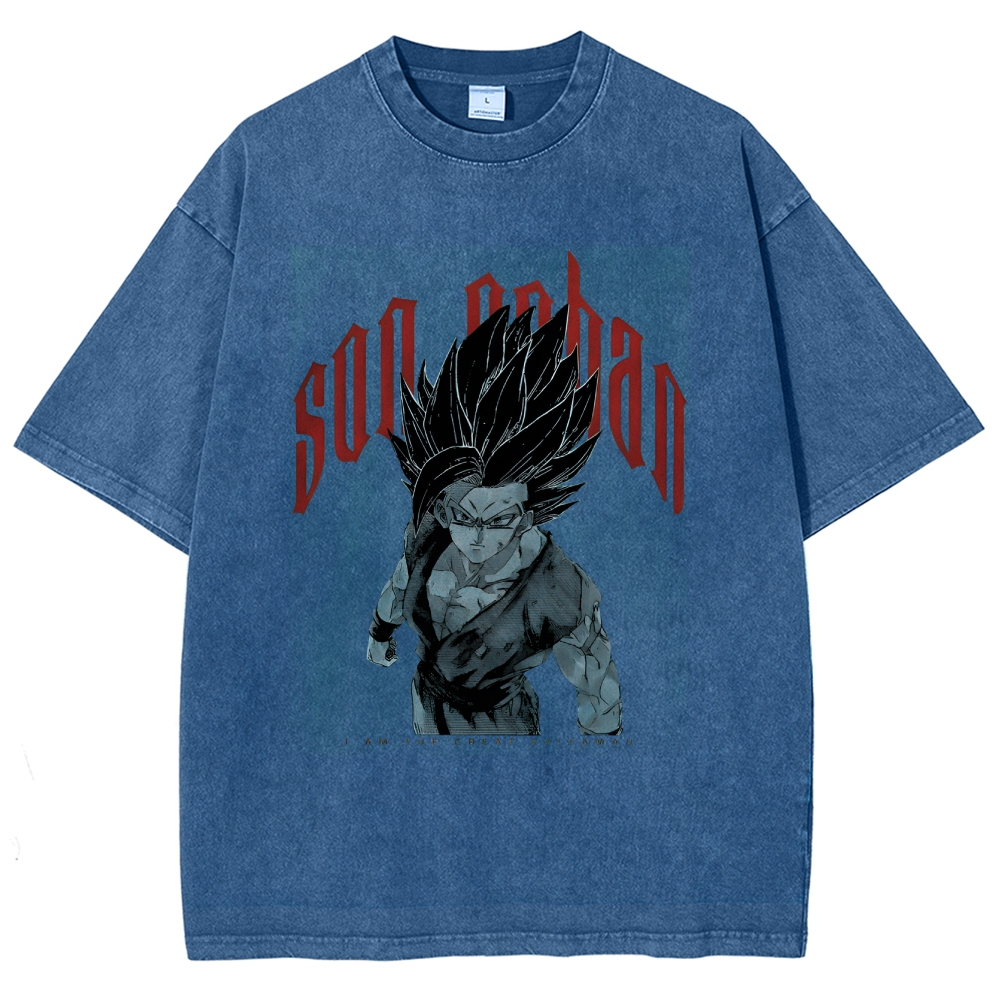Vintage Oversized T-Shirt Dragon Ball Super Son Gohan