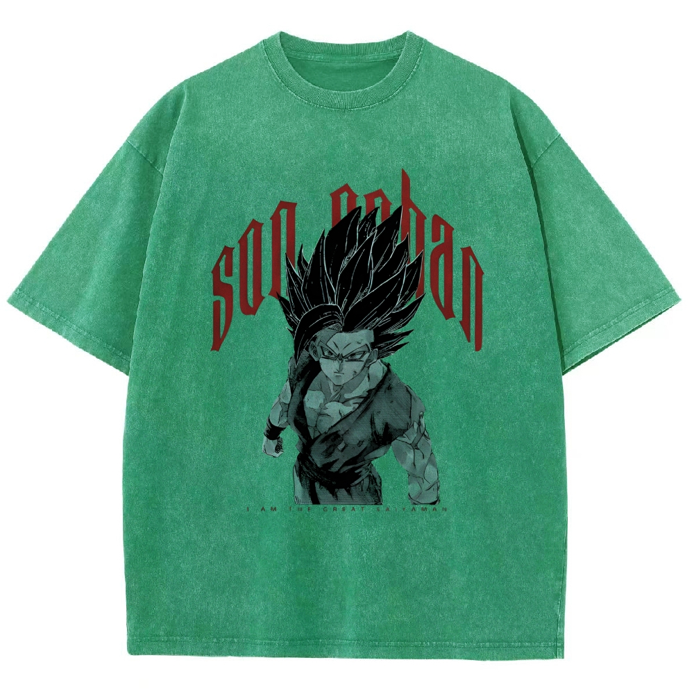 Vintage Oversized T-Shirt Dragon Ball Super Son Gohan