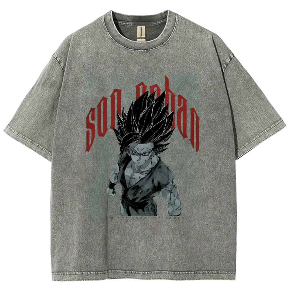 Vintage Oversized T-Shirt Dragon Ball Super Son Gohan